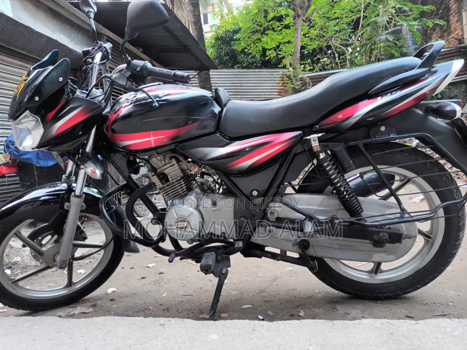 Bajaj Discover 125 2016 Red