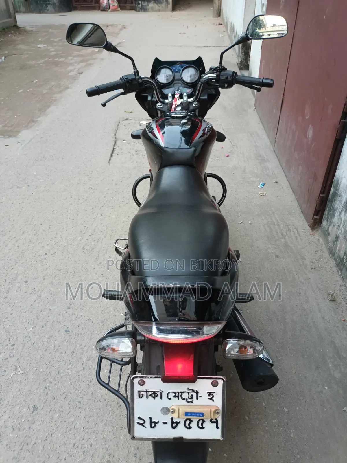 Bajaj Discover 125 2016 Red