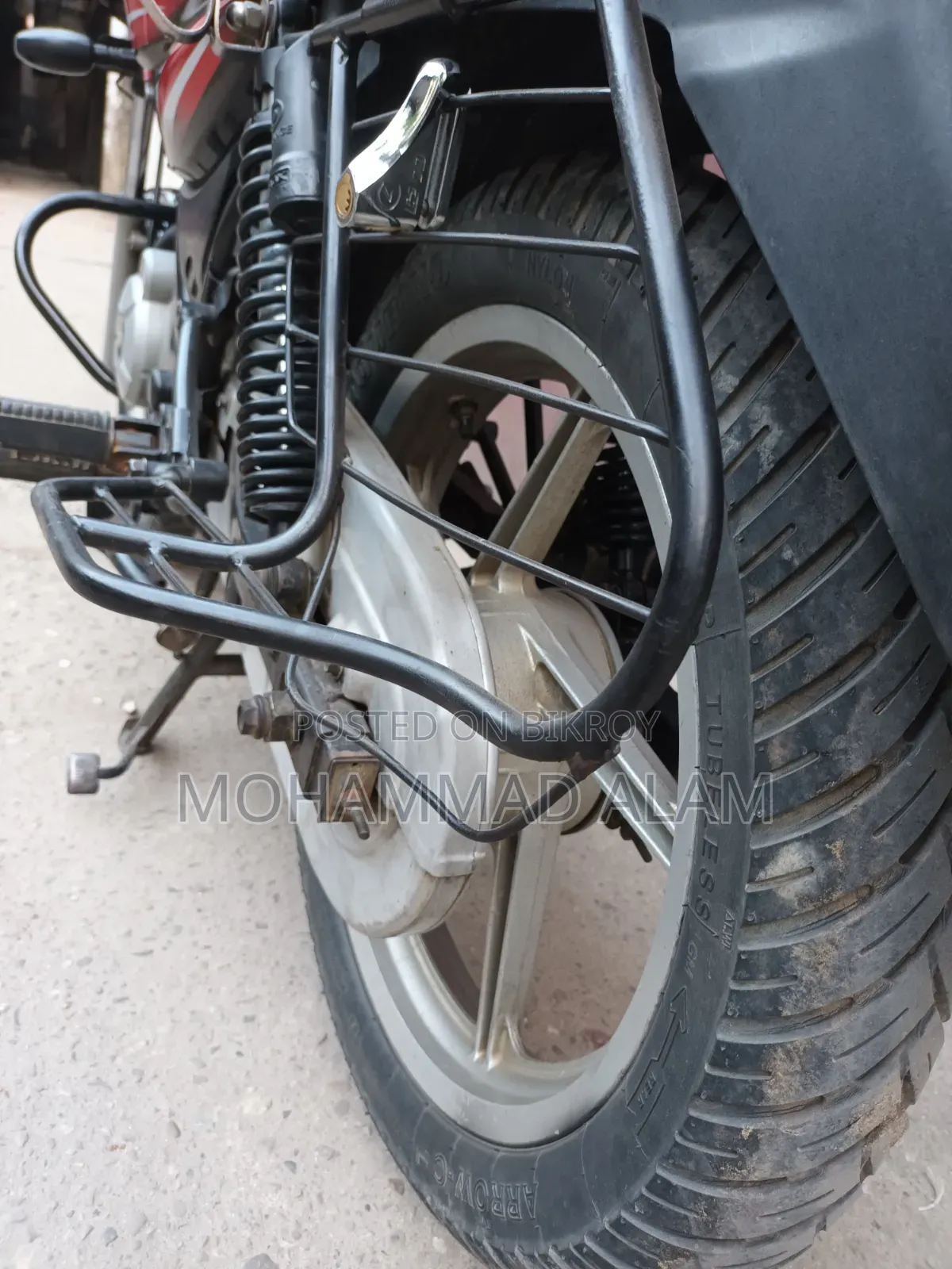 Bajaj Discover 125 2016 Red