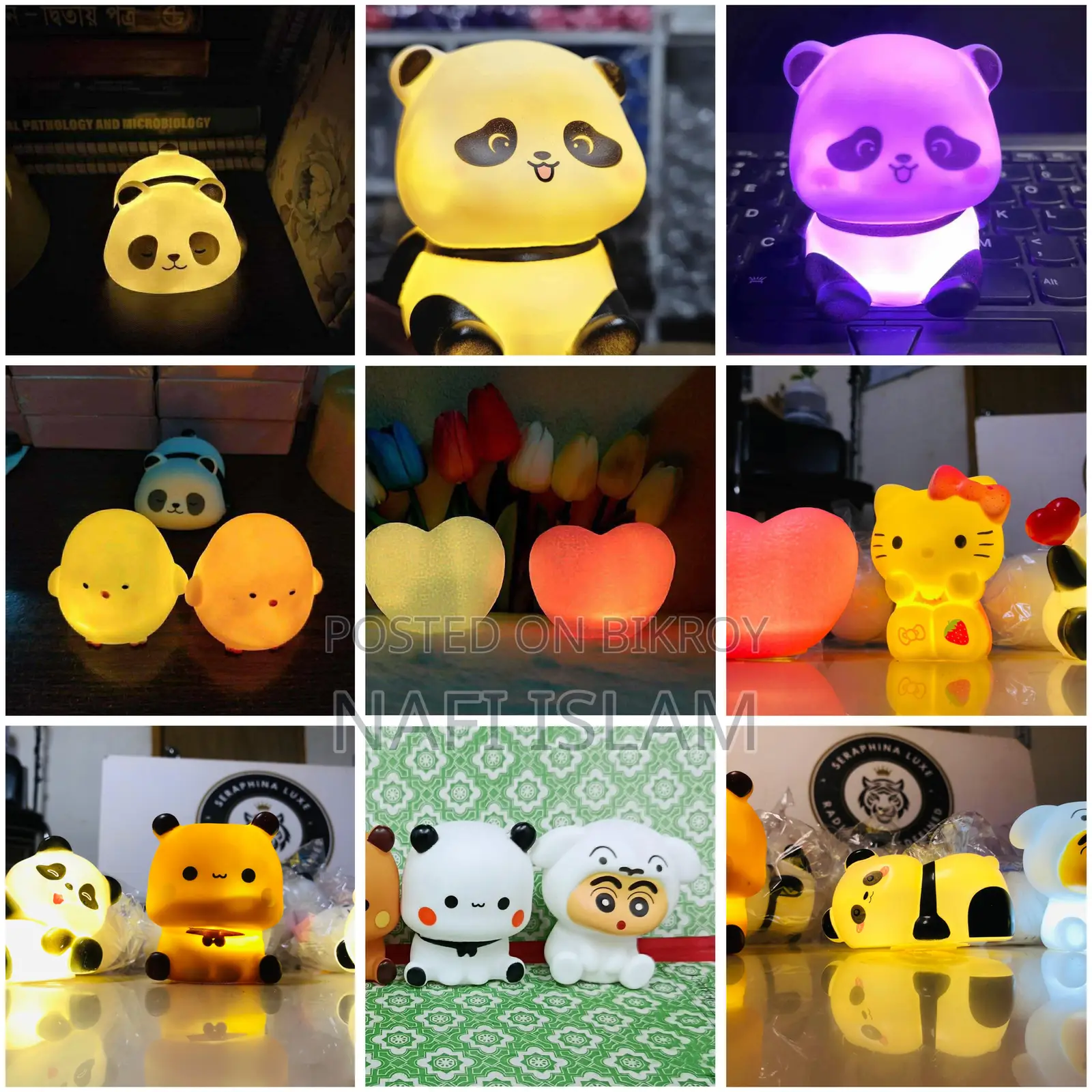 Toys Panda Lamp