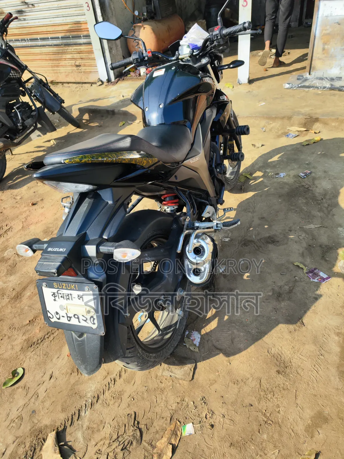 Suzuki Gixxer Monotone 2023 Black