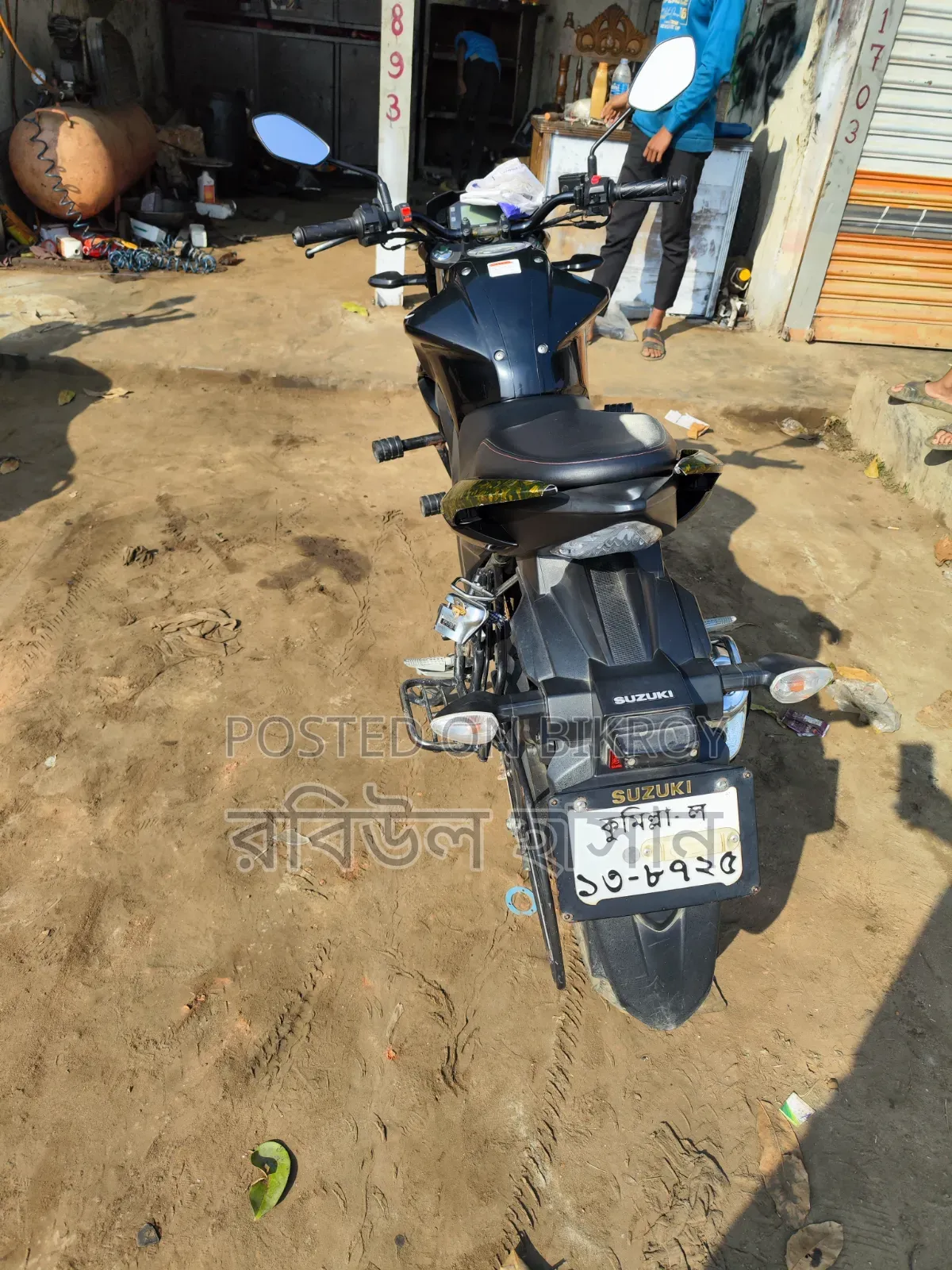 Suzuki Gixxer Monotone 2023 Black