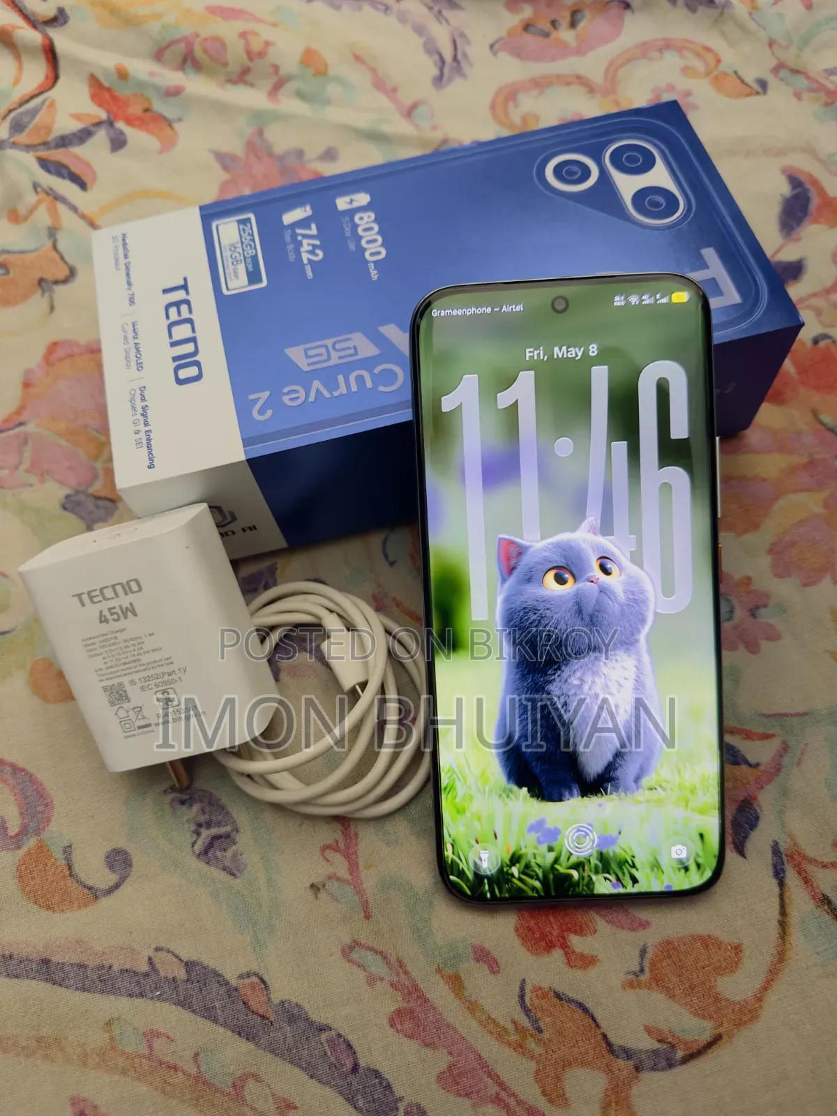 New Tecno Pova Curve 2 256 GB
