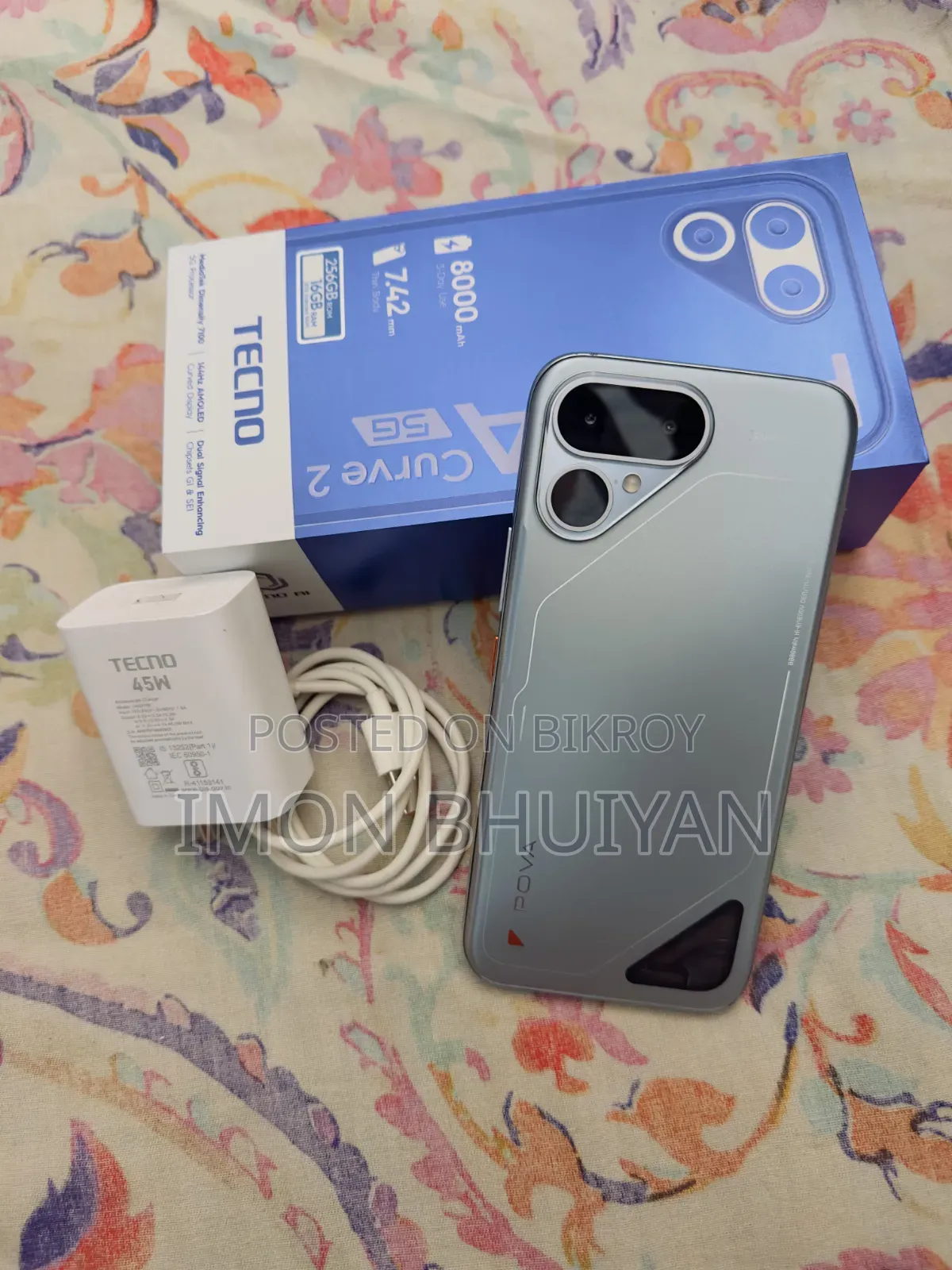 New Tecno Pova Curve 2 256 GB