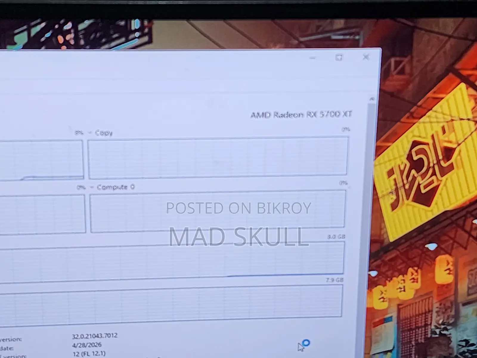Rx 5700xt 8gb