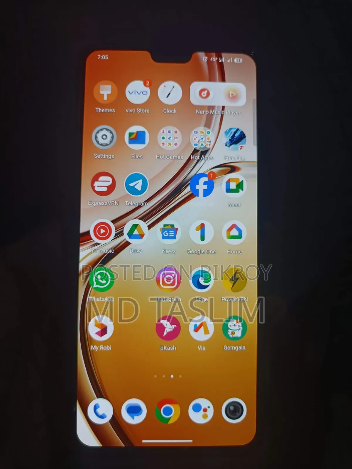 Vivo V23 5G 128 GB Black