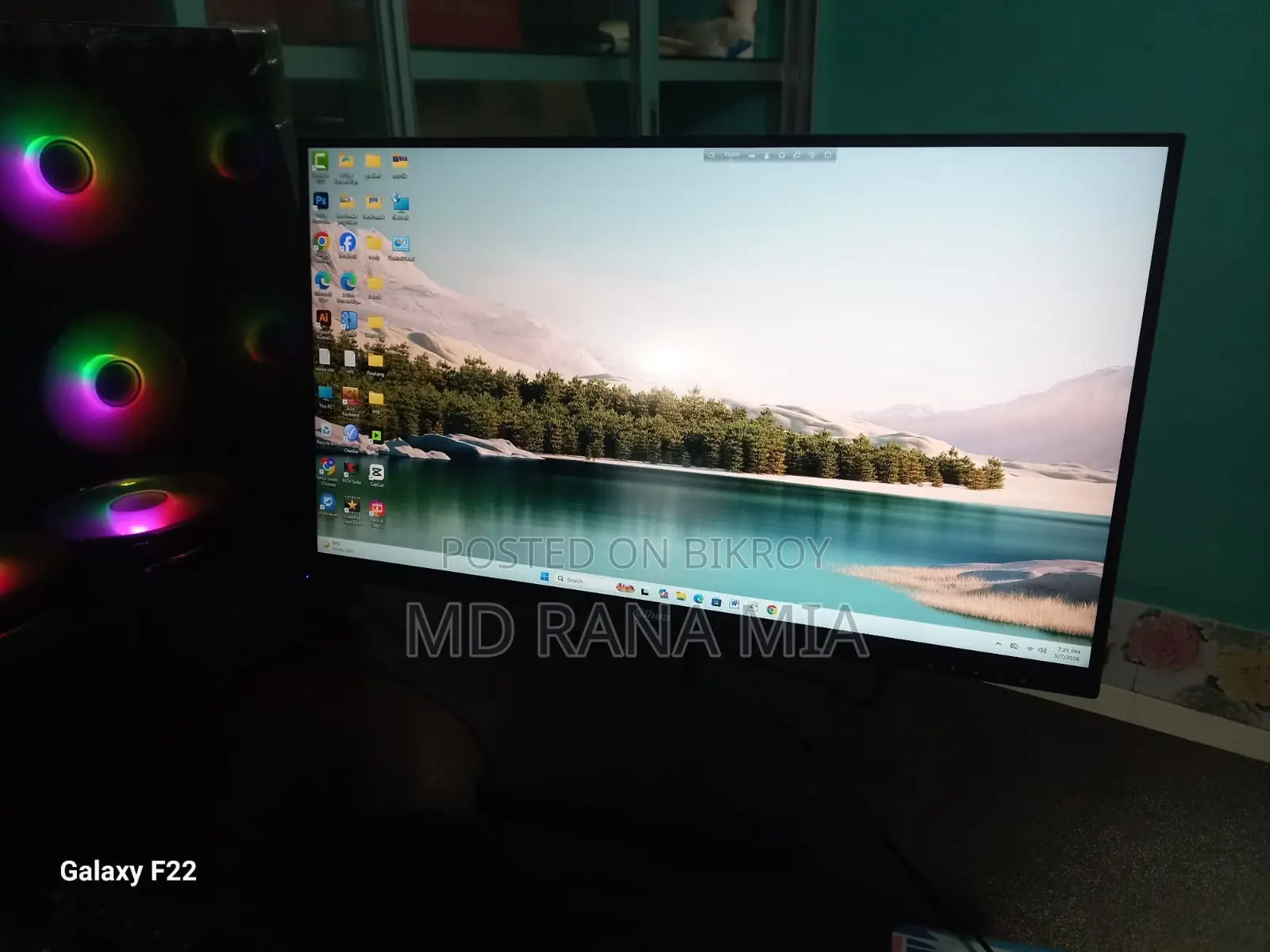 Desktop Computer 8GB Intel SSD 512GB