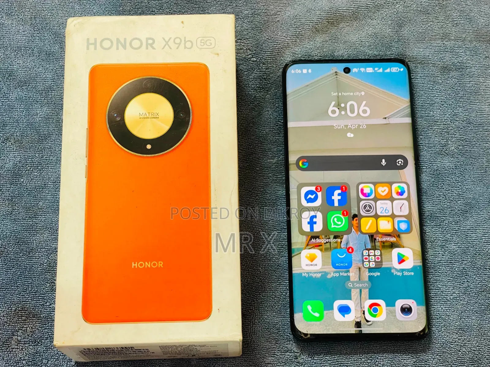 Honor X9b 256 GB Black