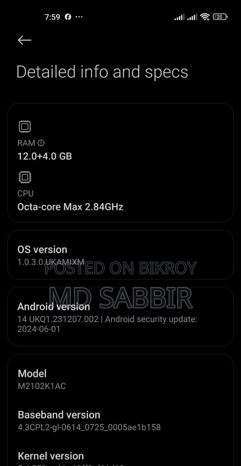 Xiaomi Mi 11 Pro 256 GB Black