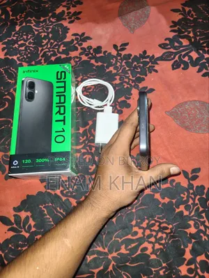 New Infinix Smart 10 128 GB Black