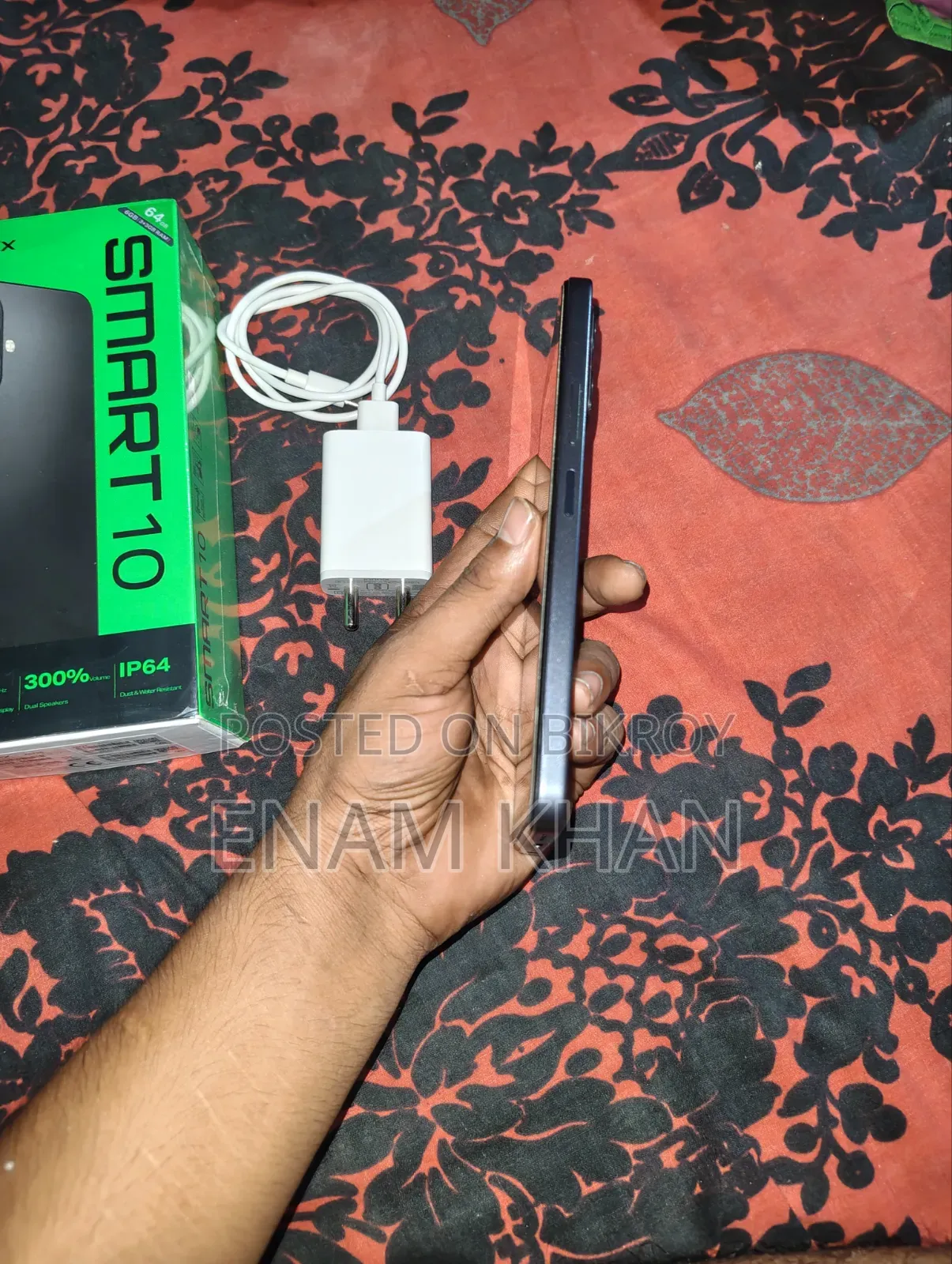 New Infinix Smart 10 128 GB Black