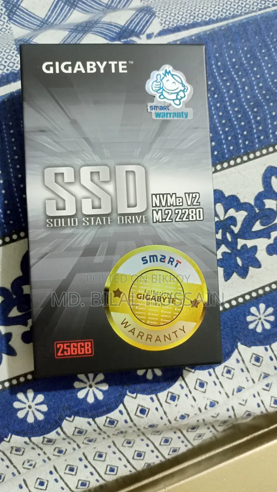 Gigabyte SSD 256gb