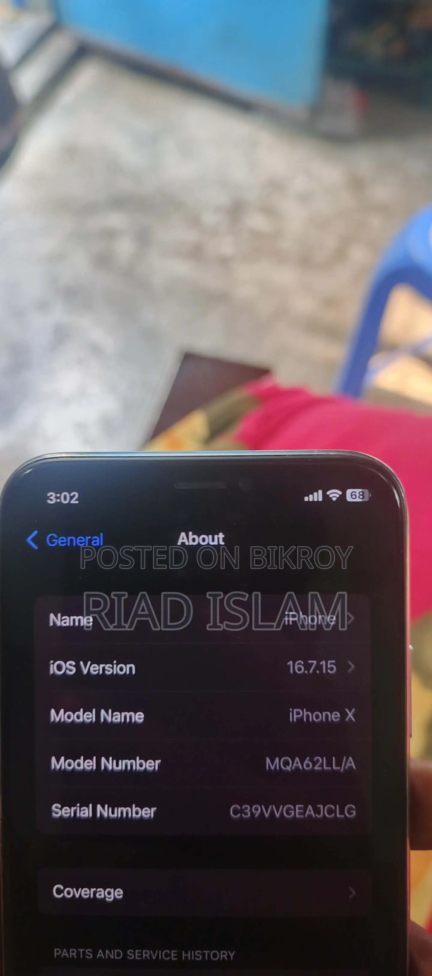 Apple iPhone X 64 GB White