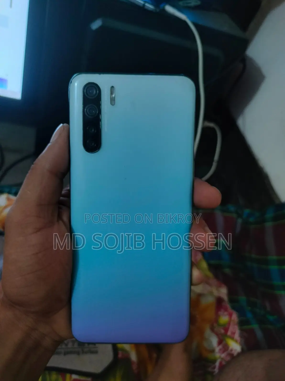 Oppo F15 256 GB Blue
