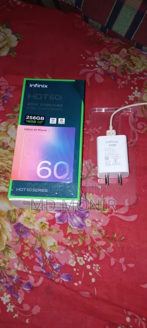 Infinix Hot 60i 256 GB Black