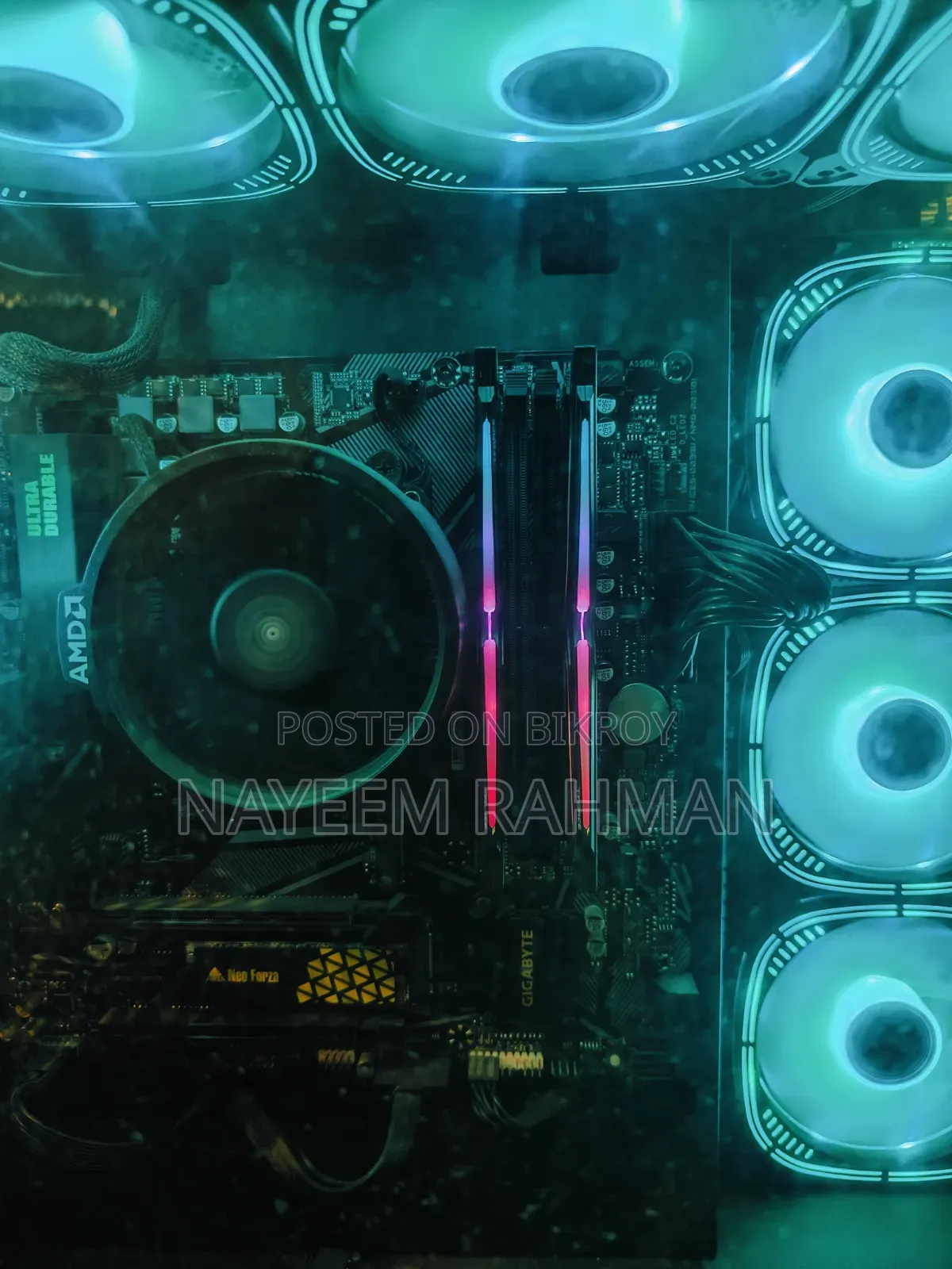 Team Night Hawk 8GB 4000MHz RGB DDR4 Desktop RAM