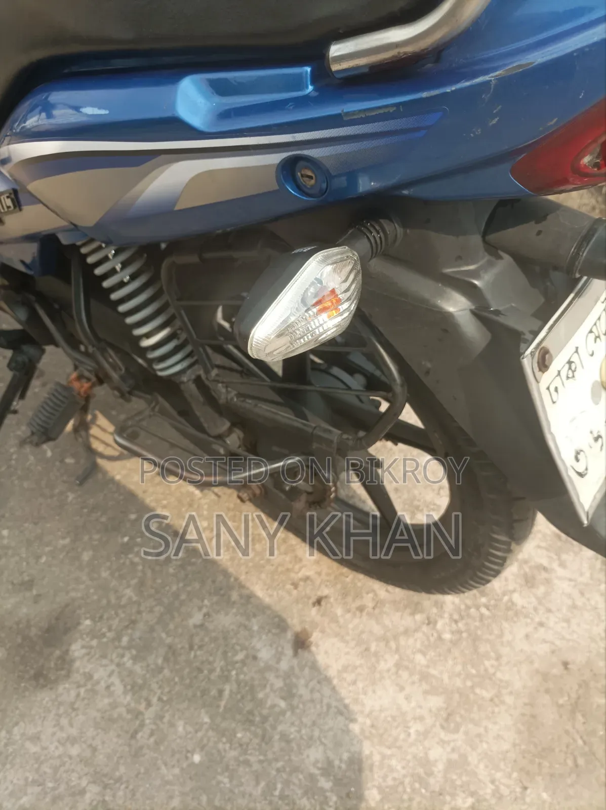 TVS Metro Plus 2018 Blue