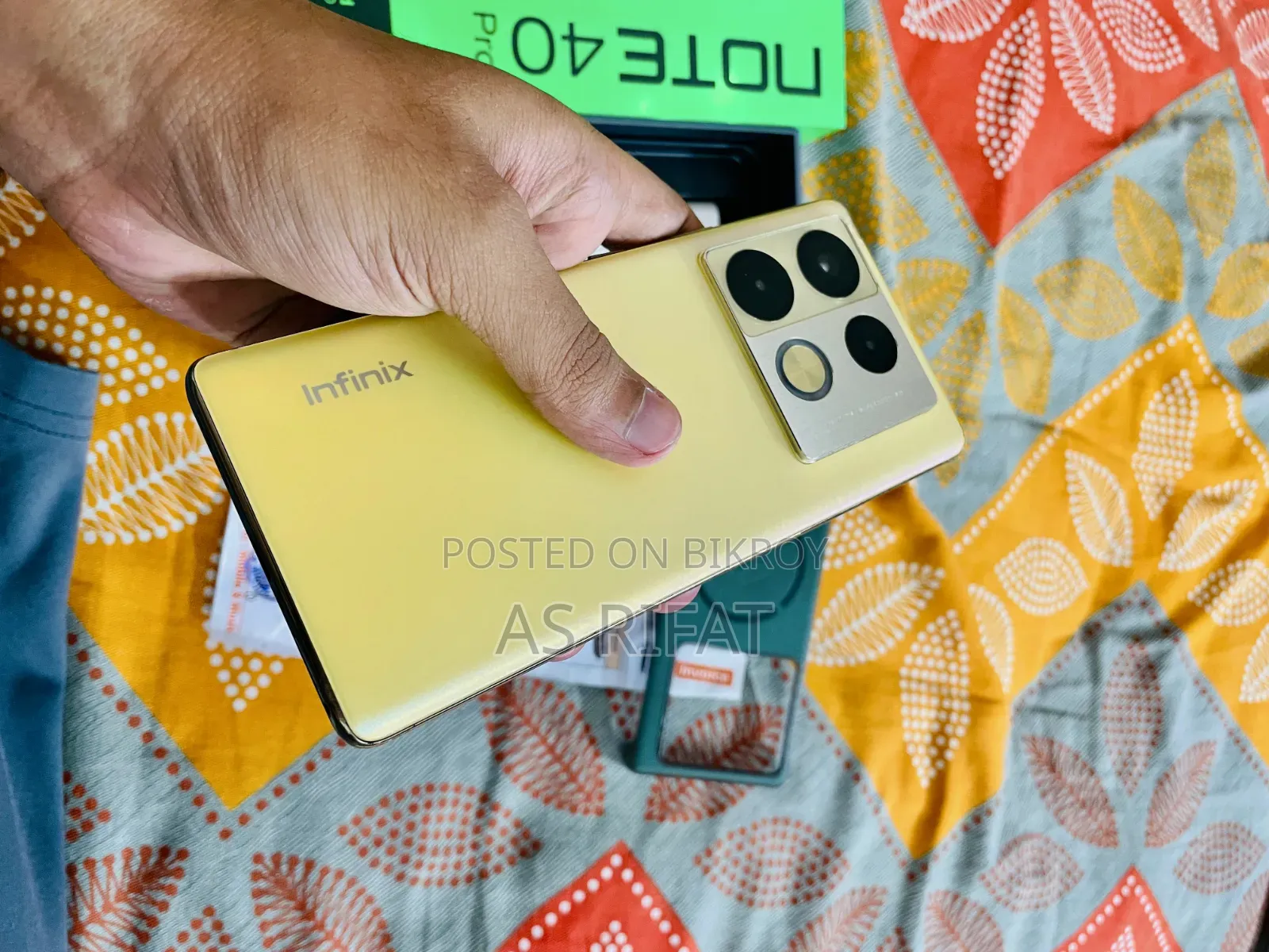 Infinix Note 40 Pro 5G 256 GB Gold
