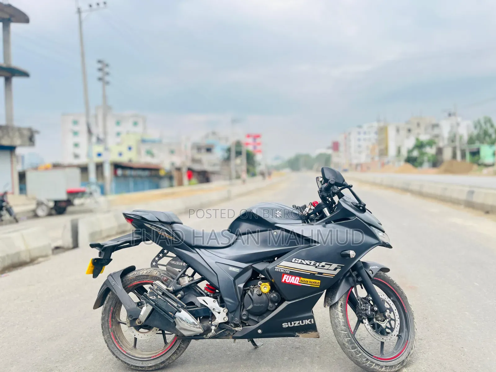 Suzuki Gixxer SF FI 2024 Black