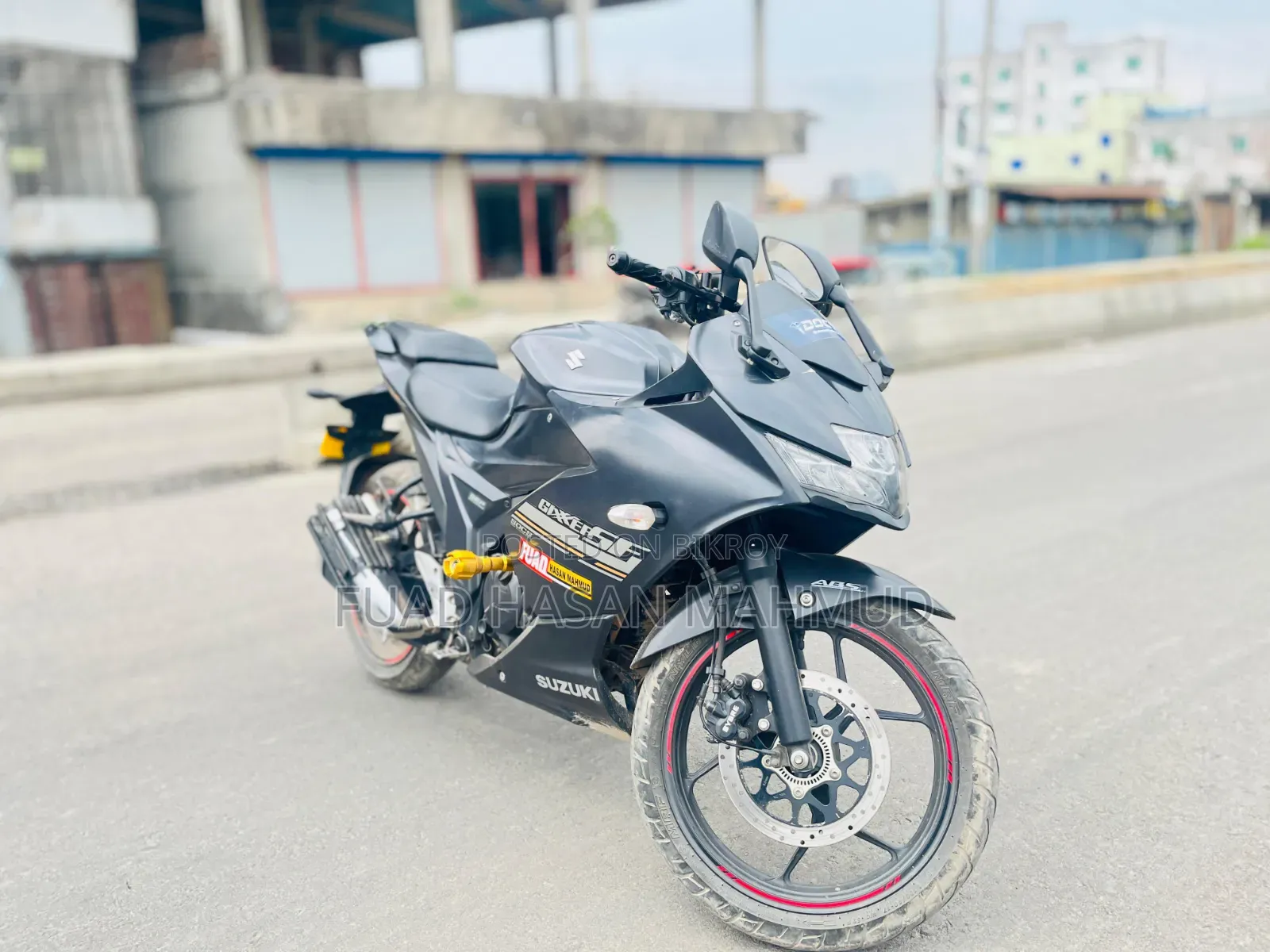 Suzuki Gixxer SF FI 2024 Black