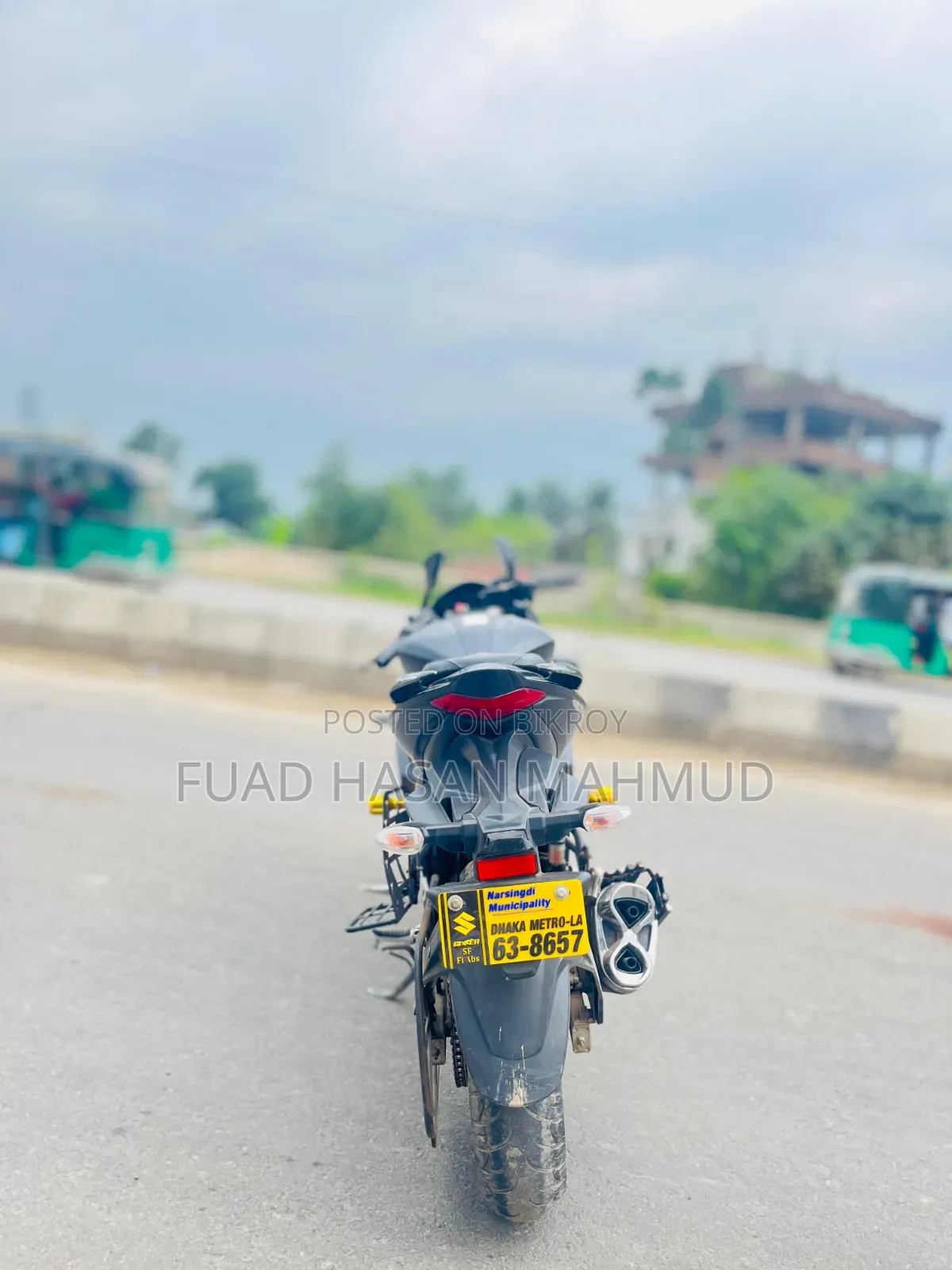 Suzuki Gixxer SF FI 2024 Black