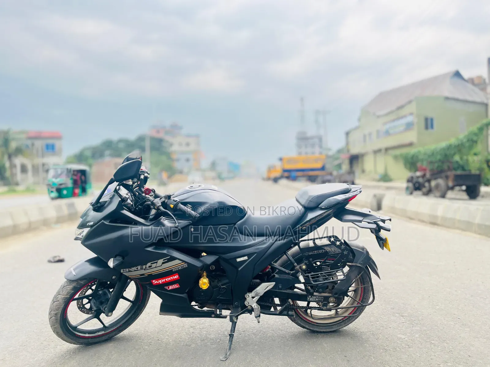 Suzuki Gixxer SF FI 2024 Black