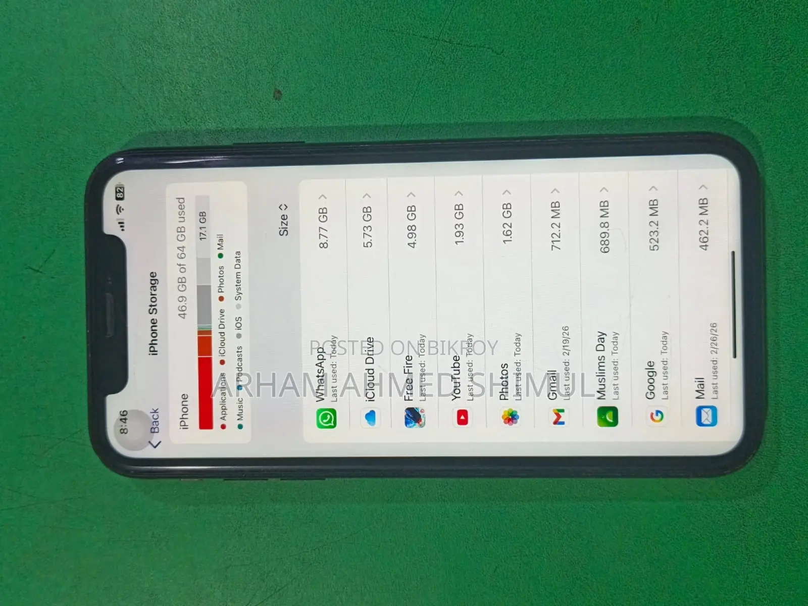 Apple iPhone XR 64 GB Black