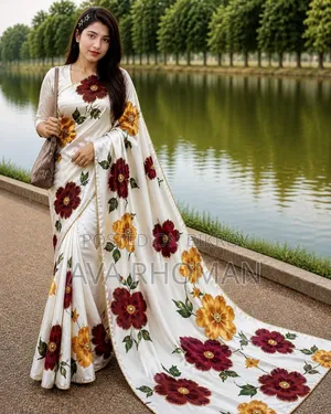 Saree. Taking orders for 10 pieces, inbox us quickly