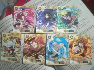 Naruto Anime Cards Collection Set (6 Cards)