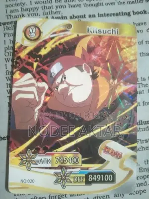 Naruto Anime Cards Collection Set (৬টি কার্ড)