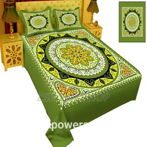 Panel Cotton Bed-Sheet