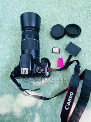 Canon1300d With 75-300mm Zoom Lens