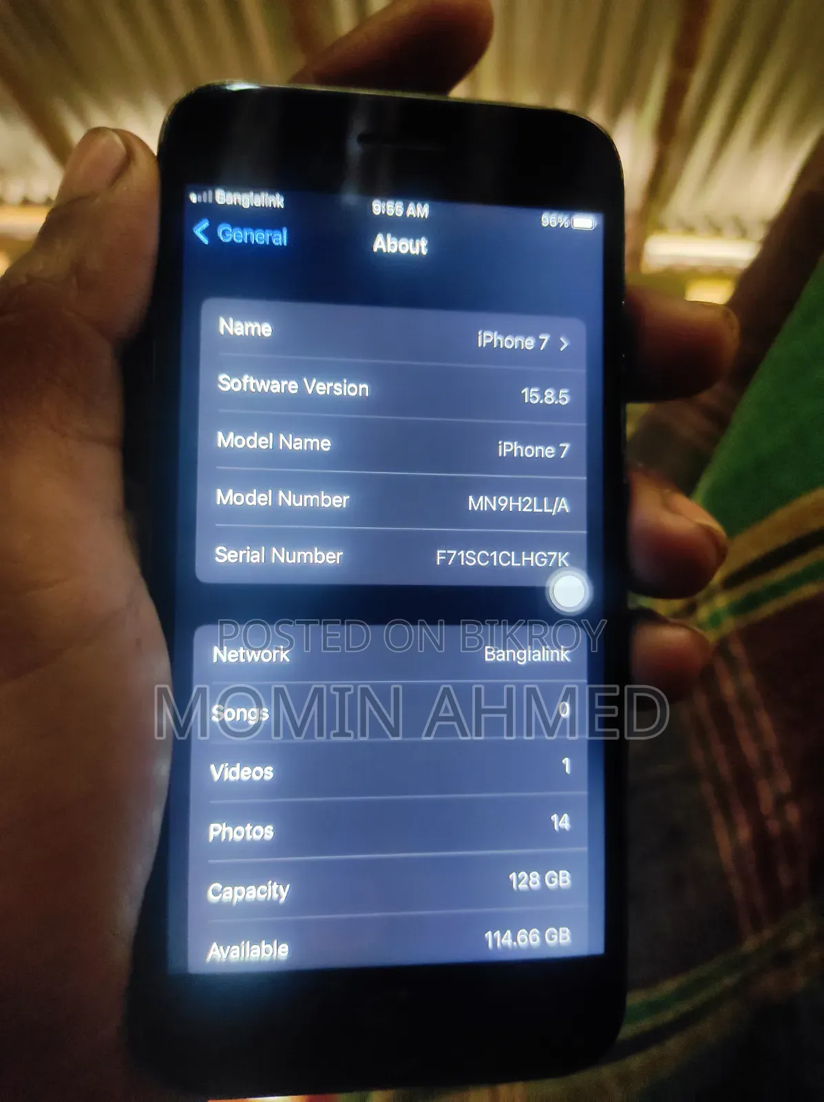 Apple iPhone 7 128 GB Black