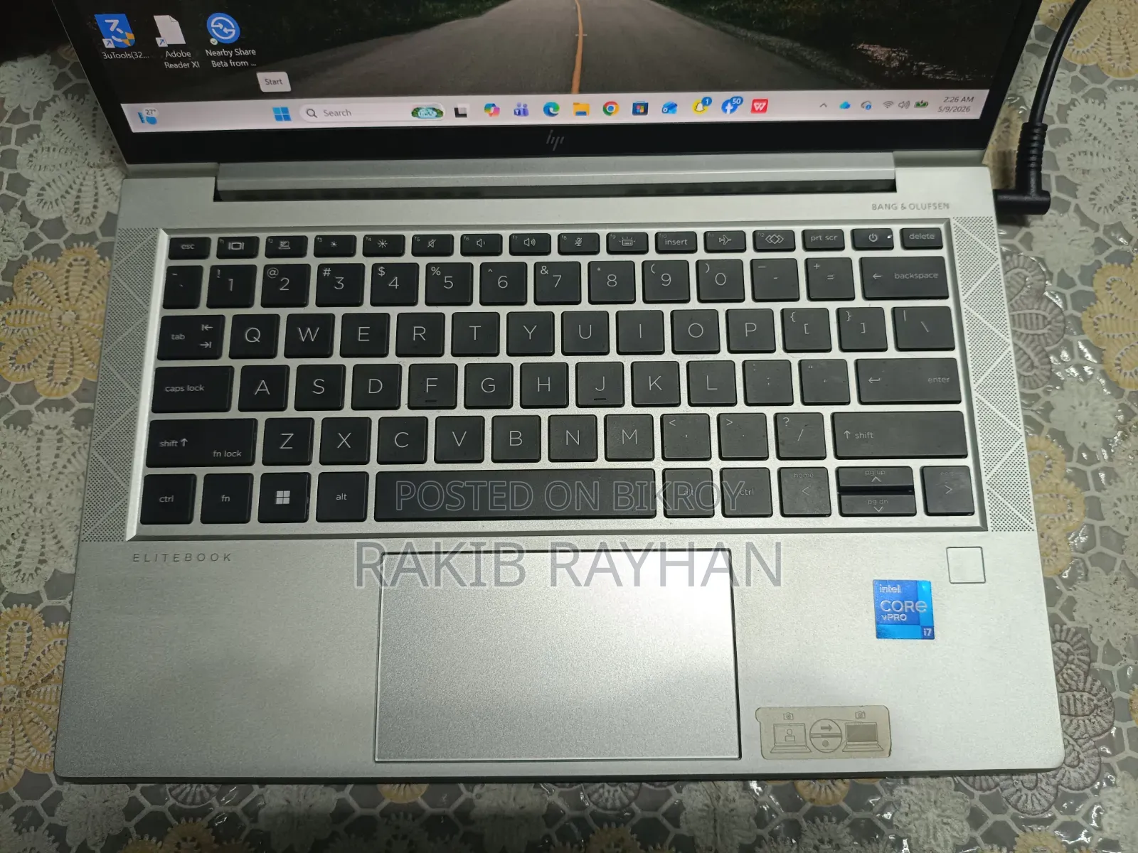 Laptop HP EliteBook 830 G8 16GB Intel Core I7 SSD 512GB
