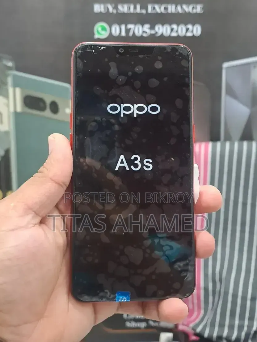 Oppo A3s 64 GB Red