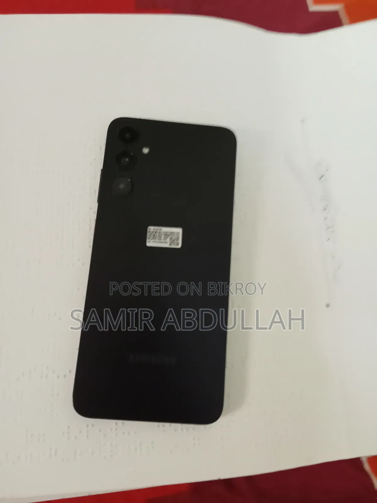 স্যামসাং গ্যালাক্সি এম১৪ ১২৮ জিবি কালো