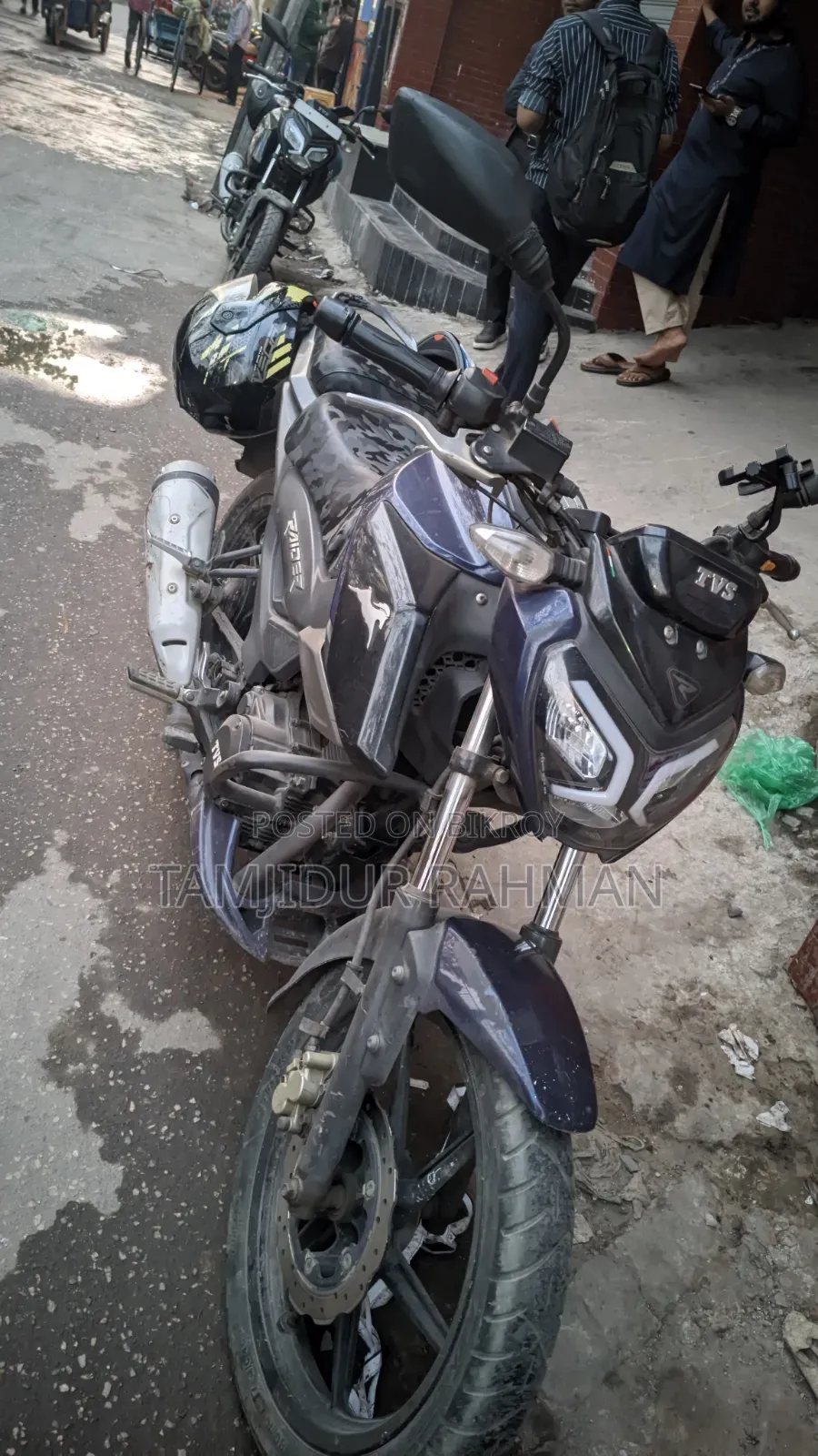 TVS Raider 125 2022 Blue