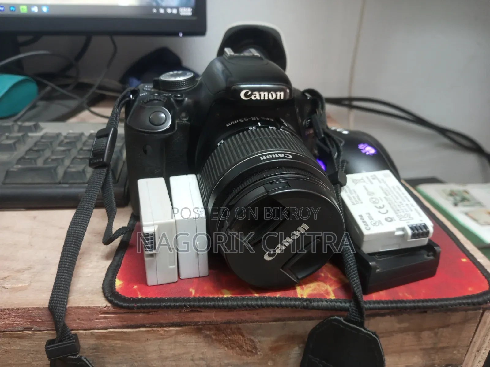 ক্যানন ৬০০ডি ক্যামেরা বিক্রি করবো।