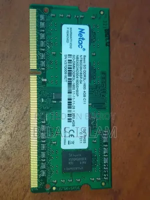 Netac Basic SO DDR3L 1600MHz 4GB 1.35V Laptop RAM