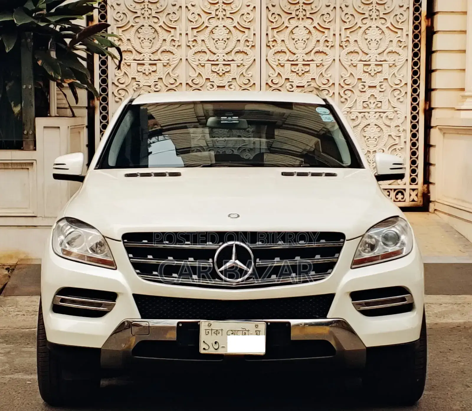 Mercedes-Benz M Class ML 350 BlueTEC 4Matic 2013 White