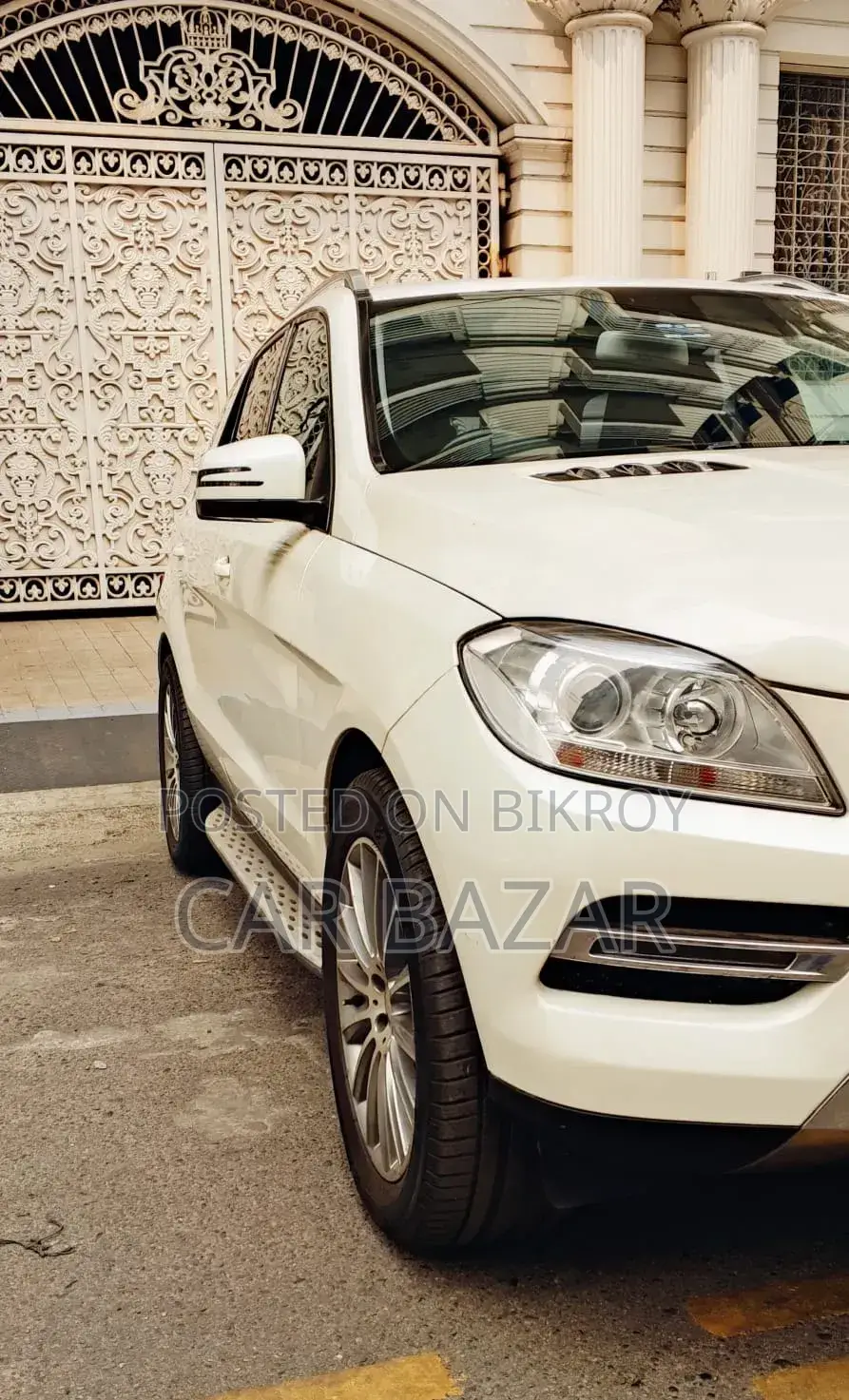 Mercedes-Benz M Class ML 350 BlueTEC 4Matic 2013 White