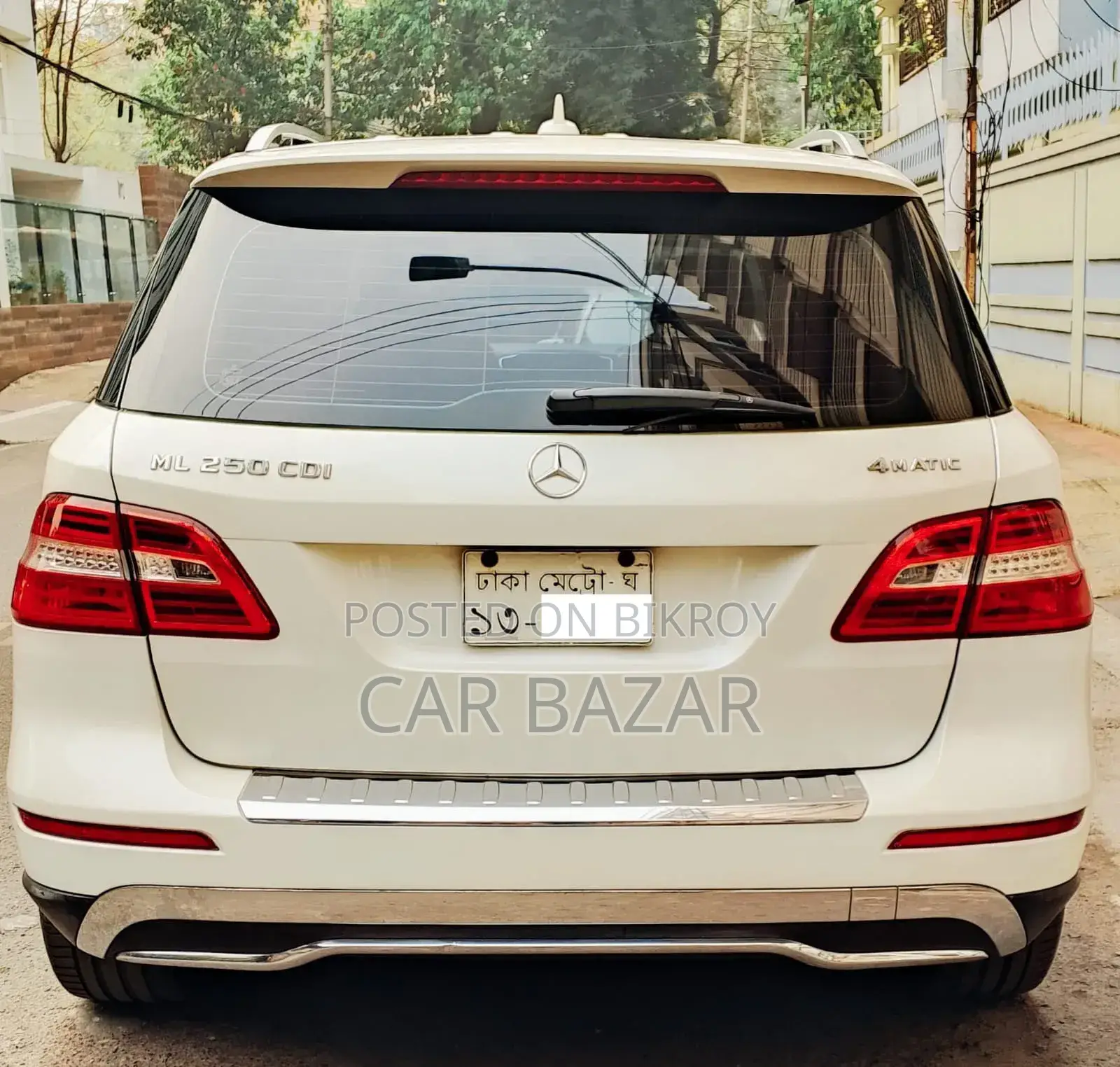 Mercedes-Benz M Class ML 350 BlueTEC 4Matic 2013 White