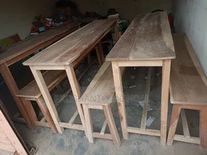 বেঞ্চ এবং টুল বিক্রি করা হবে।