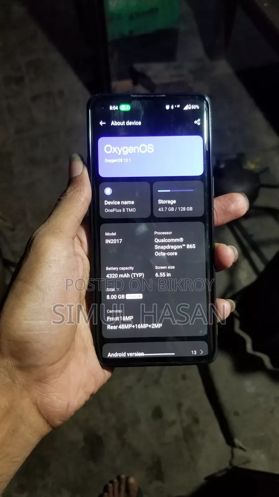 OnePlus 8 128 GB Rose Gold