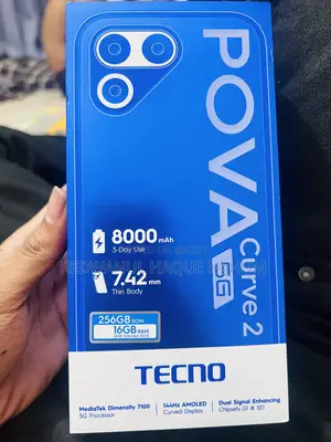 New Tecno Pova Curve 2 256 GB Silver