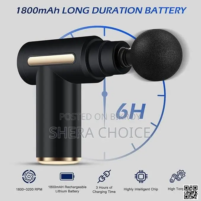 Deep Tissue Massage Gun With Display Screen