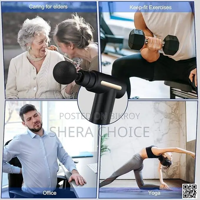 Deep Tissue Massage Gun With Display Screen