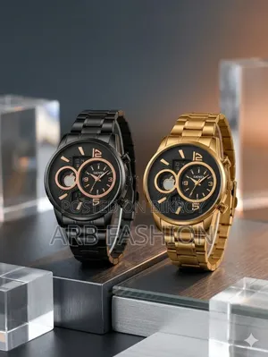 *Black or Gold? Define Your Signature Look With Skmei Luxury.