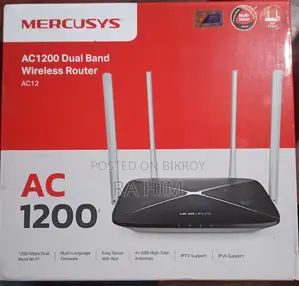 Mercusys Ac1200 Dual Band Wireless Router With Multi Mode