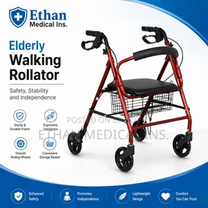 Elderly Walker Rollator With Seat